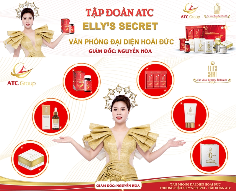 Chính thức ra mắt văn phòng đại diện thương hiệu Elly’s Secret – Tập đoàn ATC khu vực Hoài Đức